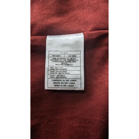 Girls Nike Red/Gray Jacket Size M (10-12) - Picture 5 of 7